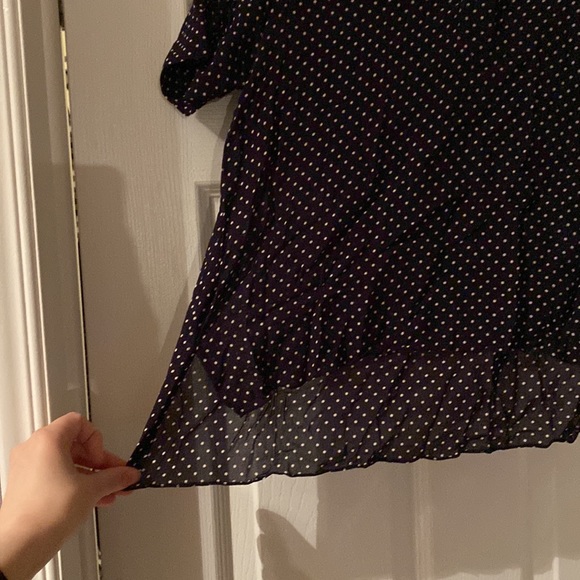 Vintage sheer polka dot tshirt - Picture 2 of 2